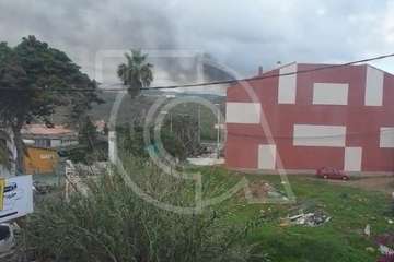 Nuevo incendio en el edificio de okupas en La Pardilla-Telde/TA.